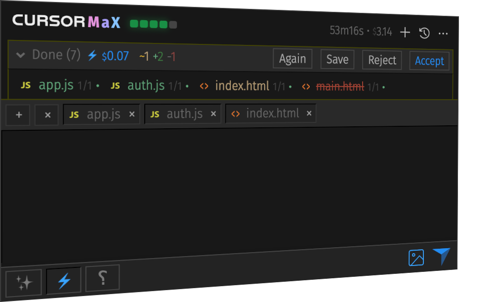 CursorMax Interface